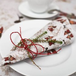 Klarborg Papirservietter Julehilsen