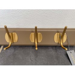 Nordal Edgy knager�kke i Kamel Tr� Med 6 Messing Knage