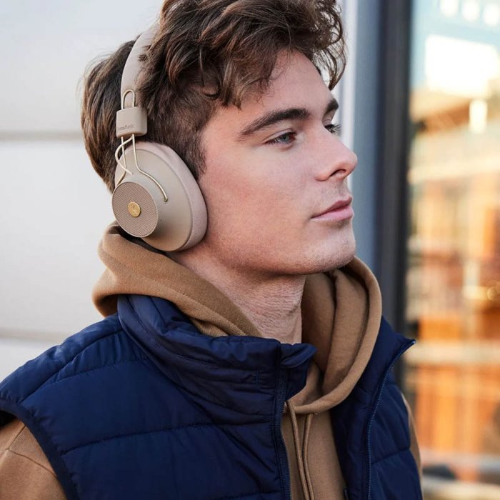 Kreafunk aBEAT Qi Hretelefoner Ivory Sand