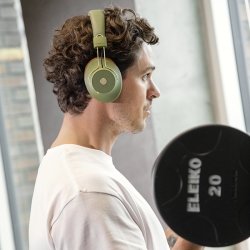 Kreafunk aBEAT Qi Hretelefoner Urban Green