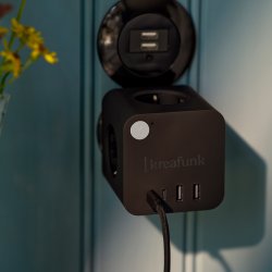 Kreafunk Ampie Multistik Sort