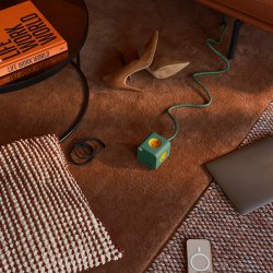 Kreafunk Ampie Multistik m/ Ledning Nordic Green