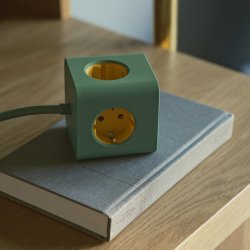 Kreafunk Ampie Multistik m/ Ledning Nordic Green