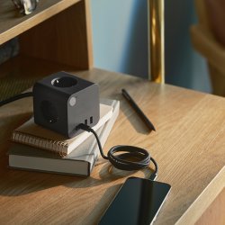 Kreafunk Ampie Multistik m/ Ledning Sort