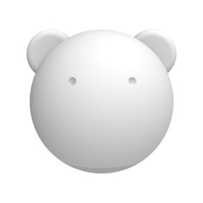 Kreafunk Blob Lampe Hvid