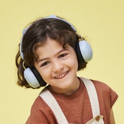 Kreafunk Buzz Junior Safe Audio Hretelefoner Cloudy Blue