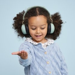 Kreafunk Buzz Junior Safe Audio Hretelefoner Dusty Green