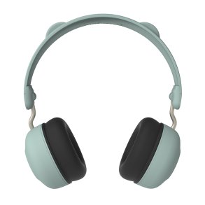Kreafunk Buzz Junior Safe Audio Hretelefoner Dusty Green