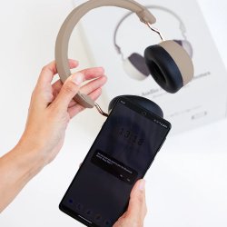 Kreafunk Buzz Safe Audio ANC Hretelefoner Ivory Sand