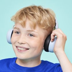 Kreafunk Buzz Safe Audio ANC Hretelefoner Cloudy Blue