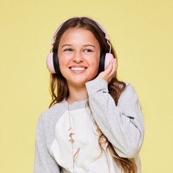 Kreafunk Buzz Safe Audio ANC Hretelefoner Dusty Rose