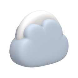 Kreafunk Cloudy Natlampe Cloudy Blue