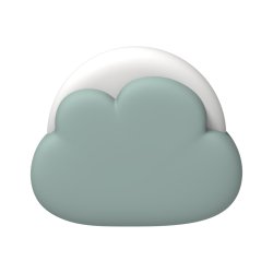 Kreafunk Cloudy Natlampe Dusty Green