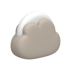 Kreafunk Cloudy Natlampe Ivory Sand