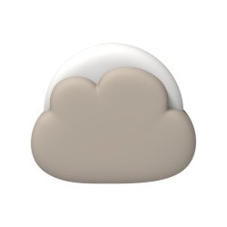 Kreafunk Cloudy Natlampe Ivory Sand