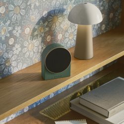 Kreafunk Ivy Vkkeur m/ Bluetooth Hjtaler &amp; Wake-up Light Nordic Green