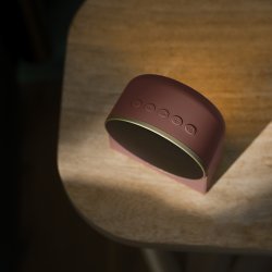 Kreafunk Ivy Vkkeur m/ Bluetooth Hjtaler &amp; Wake-up Light Terracotta
