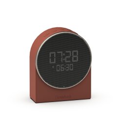 Kreafunk Ivy Vkkeur m/ Bluetooth Hjtaler &amp; Wake-up Light Terracotta