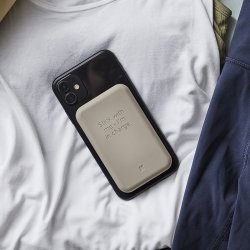 Kreafunk toCHARGE Qi Oplader - Ivory Sand