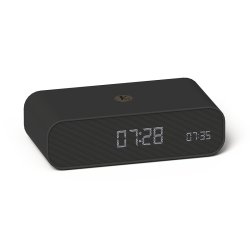 Kreafunk Wakie Vkkeur m/ Bluetooth Hjtaler &amp; Trdls Oplader Sort