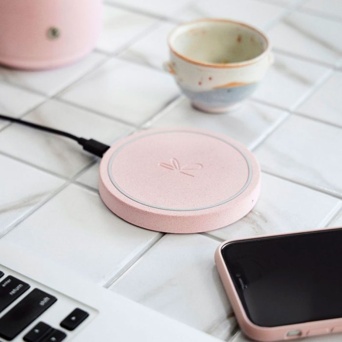 Kreafunk wiCHARGE Stone Oplader - Dusty Rose