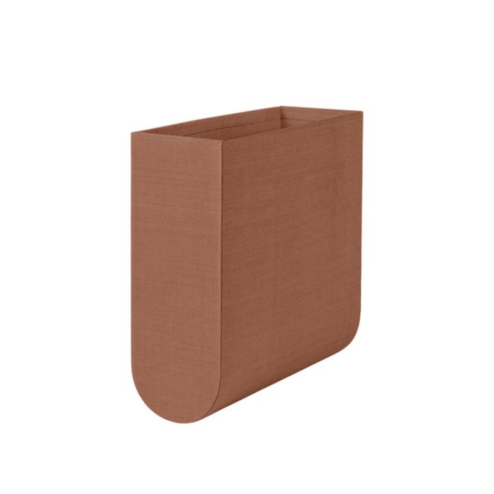 Kristina Dam Studio Curved Box Small - Terracotta