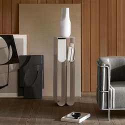 Kristina Dam Studio Curved Pedestal - Beige