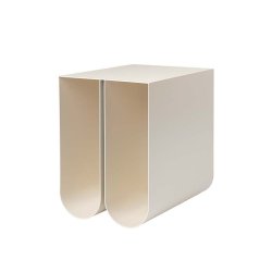 Kristina Dam Curved Sidebord - Beige