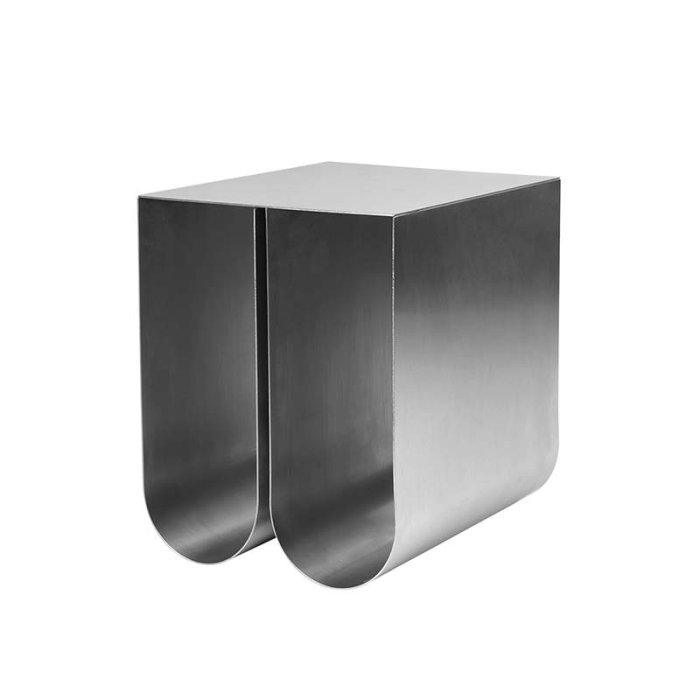 Kristina Dam Curved Sidebord - Rustfri Stl