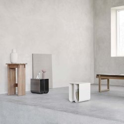 Kristina Dam Curved Sidebord - Rustfri Stl