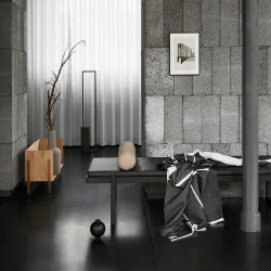 Kristina Dam Studio Daybed med Sort Aniline lder