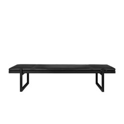 Kristina Dam Studio Daybed med Sort Aniline lder