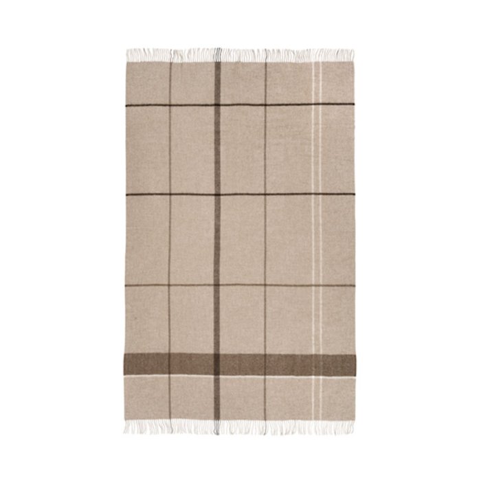 Kristina Dam Studio Gradient Plaid - Natural Brown