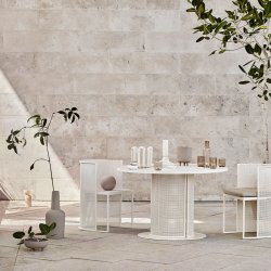 Kristina Dam Studio Hynde til Bauhaus Stol - Brun Lder