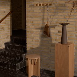 Kristina Dam Studio Column Knagerkke Lang Lyst Olieret Eg