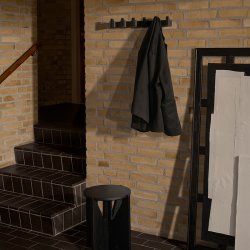 Kristina Dam Studio Column Knagerkke Lang Sort