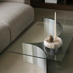 Kristina Dam Studio Curated Sofabord B�rstet St�l