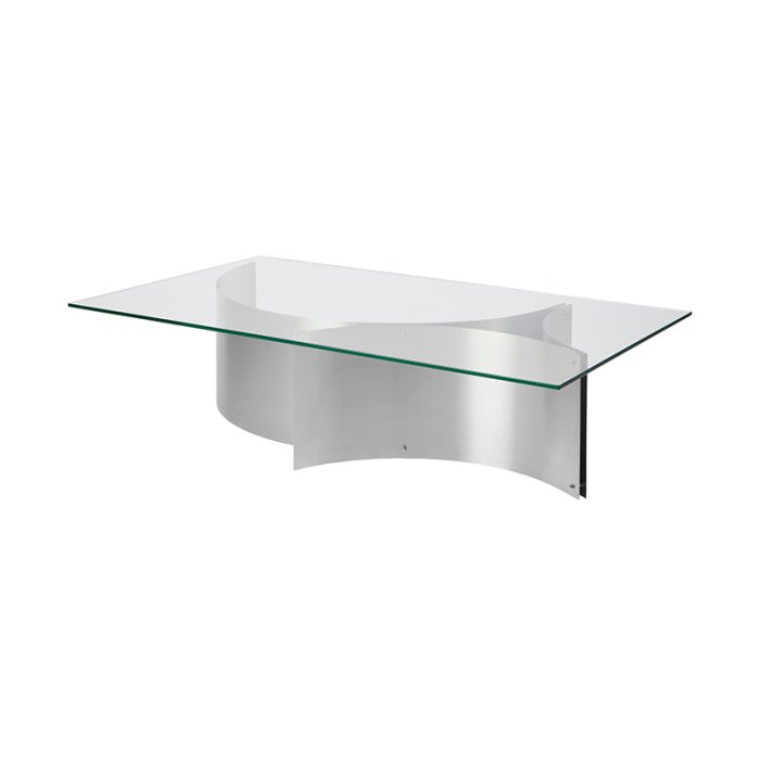 Kristina Dam Studio Curated Sofabord B�rstet St�l