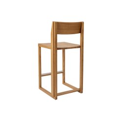 Kristina Dam Studio Outline Barstol 65cm Lakeret Eg/Aluminium
