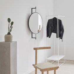 Kristina Dam Roterende Spejl - Sort