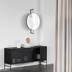 Kristina Dam Roterende Spejl - Sort