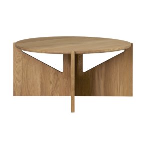 Kristina Dam Simple Table XL Sofabord Varm Lakeret Eg