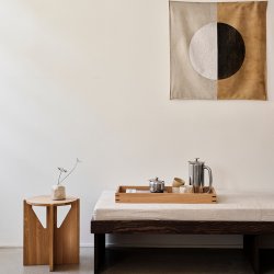 Kristina Dam Simple Stool Taburet Varm Lakeret Eg