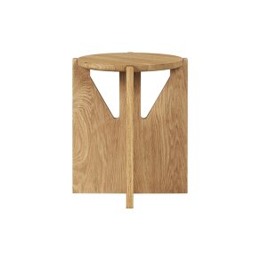 Kristina Dam Simple Stool Taburet Varm Lakeret Eg