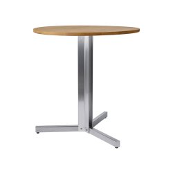Kristina Dam Studio Split Caf�bord �74cm Rustfrit St�l/Olieret Eg