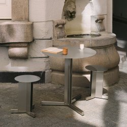 Kristina Dam Studio Split Taburet Rustfrit St�l