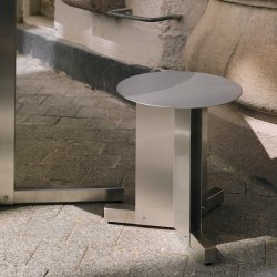 Kristina Dam Studio Split Taburet Rustfrit St�l