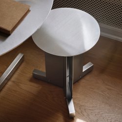 Kristina Dam Studio Split Taburet Rustfrit St�l