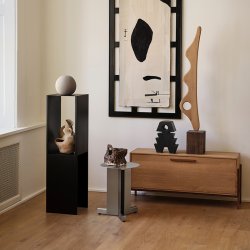 Kristina Dam Studio Split Taburet Rustfrit St�l