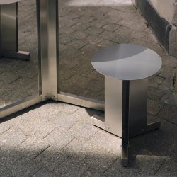 Kristina Dam Studio Split Taburet Rustfrit St�l